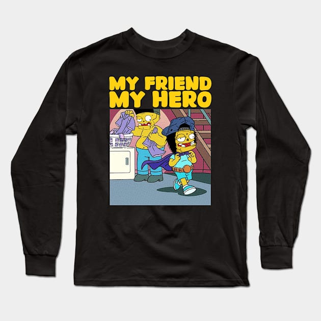 MY HERO Long Sleeve T-Shirt by antonimus